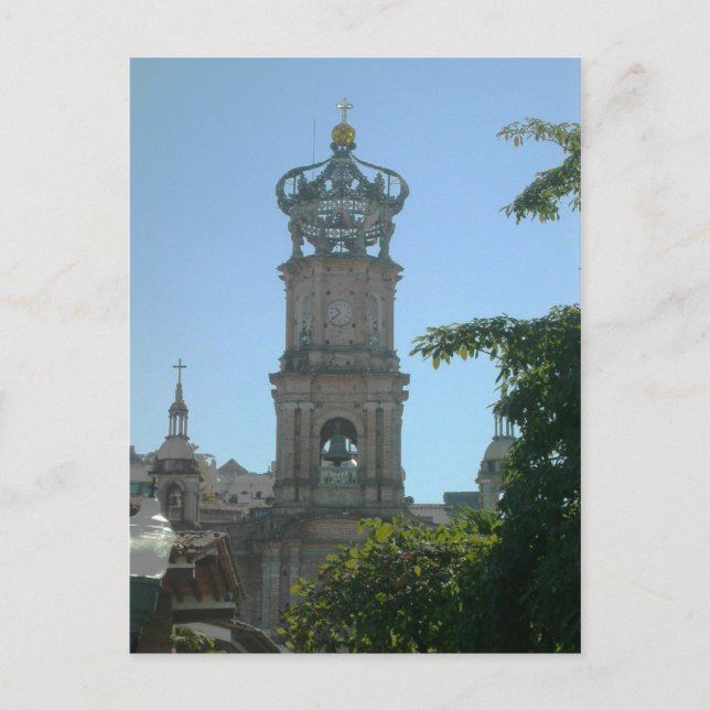 Postal Catedral, Puerto Vallarta, México (Anverso)