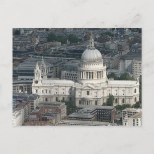 Postal Catedral St. Paul de Postcard, Londres Reino Unido
