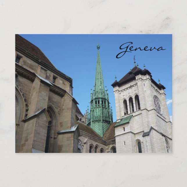 Postal catedral st pierre (Anverso)