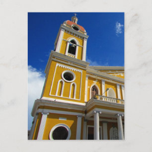 Postal catedral torre de granada