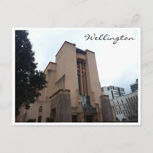 Postal catedral wellington (Anverso)
