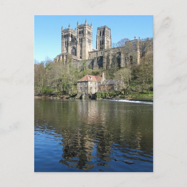 Postal Catedral y Mill de Durham (Anverso)