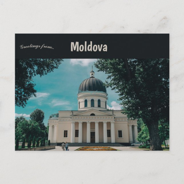 Postal Catedrala Metropolitana Chișinău Moldova (Anverso)