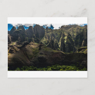Postal Catedrales - Costa Na Pali - Kauai, Hawaii