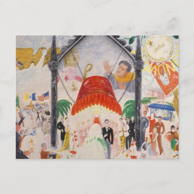 Postal Catedrales de la Quinta Avenida, 1931 (Anverso)