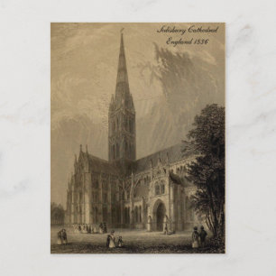 Postal Catedrales de la Serie de Inglaterra: Salisbury 18