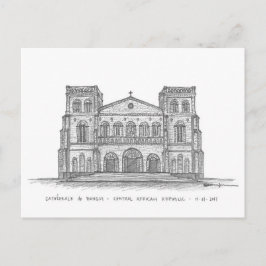 Postal Cathédrale Notre-Dame, Bangui, C.A.R.