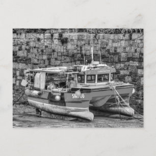 Postal Catherine Anne, puerto pesquero de Newquay