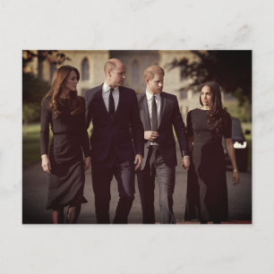 Postal Catherine William Harry Meghan Long Walk 2022