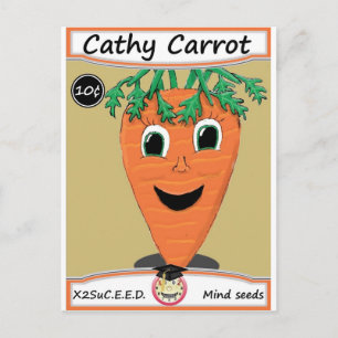 Postal Cathy Carrot Seed Packet 1