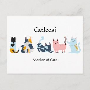 Postal Catleesi, Madre de Gatos