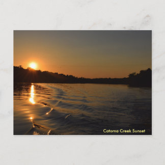 Postal Catoma Creek Sunset
