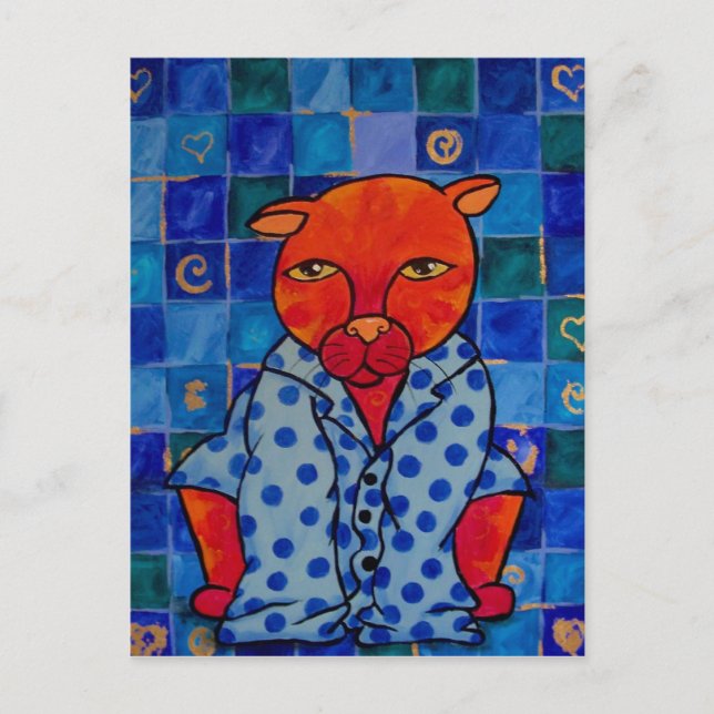 Postal Cats Pajamas (Anverso)