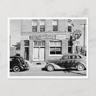 Postal Cattleman's Bar Stockyards Omaha Nebraska