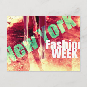 Postal Catwalk - Semana de la Moda en Nueva York