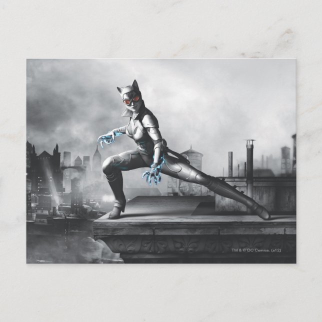Postal Catwoman - Lightning (Anverso)