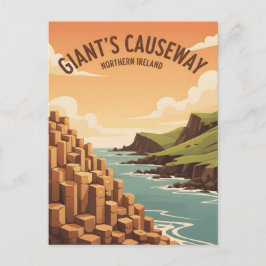 Postal Causway del Gigante Irlanda del Norte