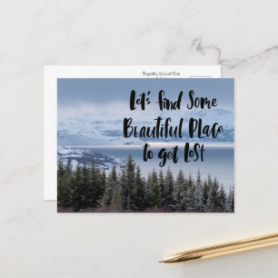 Postal Cautivadora Belleza Islandesa