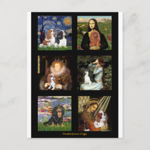 Postal Cavalier Famoso Art Masterpiece Compuesta (V)