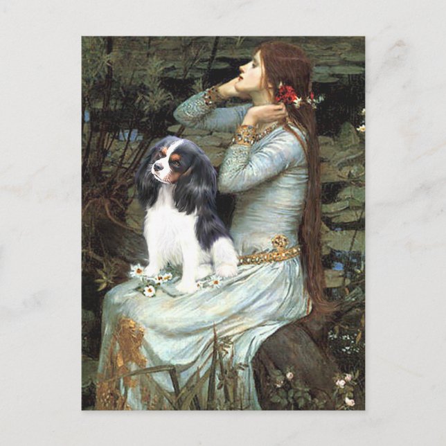 Postal Cavalier (Tri6) - Ofelia Sentada (Anverso)