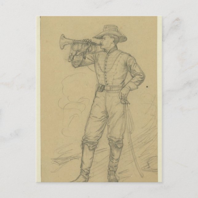 Postal Cavalry Bugler (Anverso)