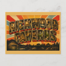 Cavernas Rickwood Arte Antiguo Bosque Cueva Alabam