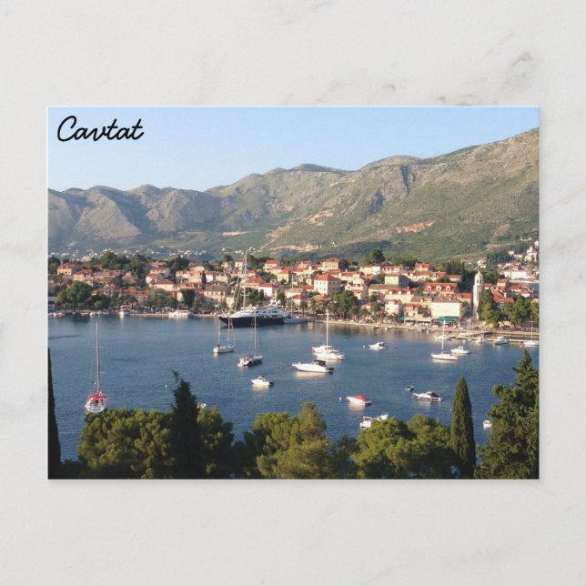 Postal Cavtat, Croacia (Anverso)