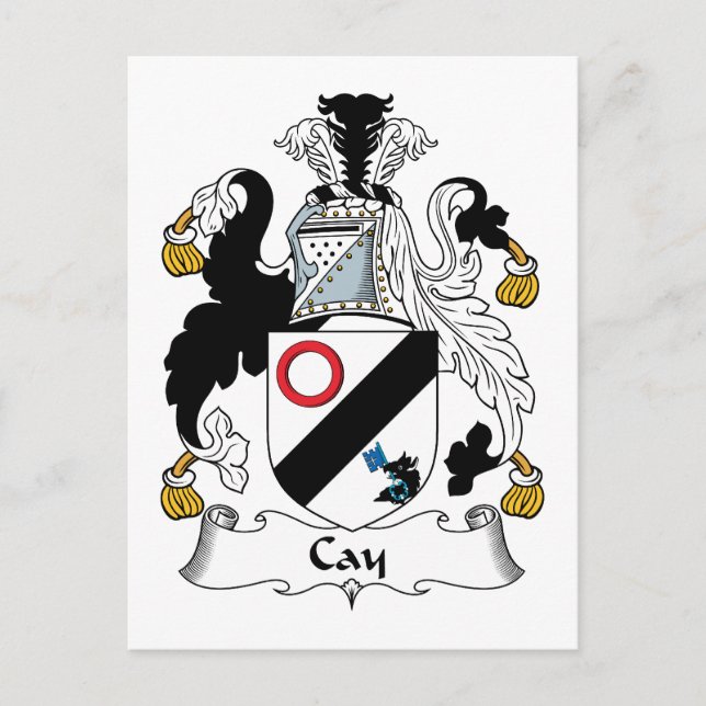 Postal Cay Family Crest (Anverso)