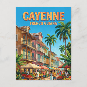 Postal Cayena, Guayana Francesa Francia