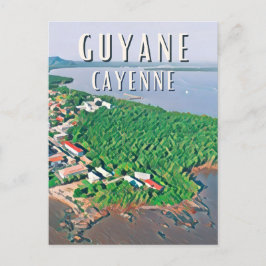 Postal Cayenne Photo Vintage