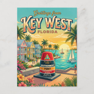 Postal Cayo Hueso Florida