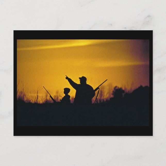 Postal Caza (Anverso)