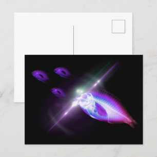 Postal Caza Cena X-Ray Fish 6