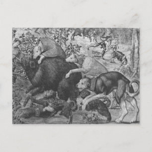 Postal Caza de Maximilian, Capricornio