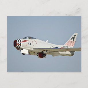Postal Caza de reacción North American Naval FJ2 Fury en