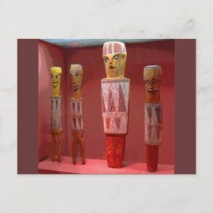 Postal CB de arte tribal