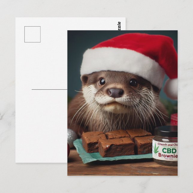 Postal CBD de Santa Otter (Anverso / Reverso)