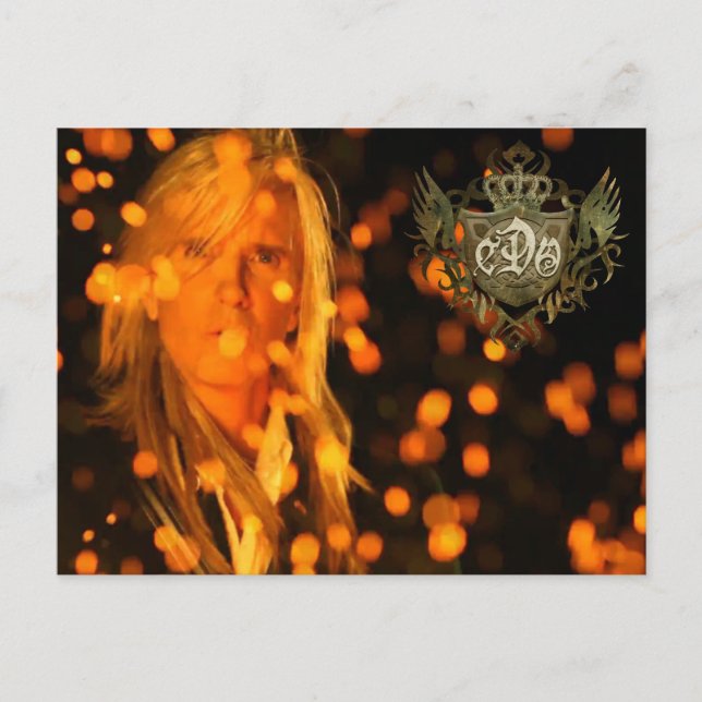 POSTAL CDO FIRE CANTANTE - VELOCIDAD DE LA LUZ (Anverso)