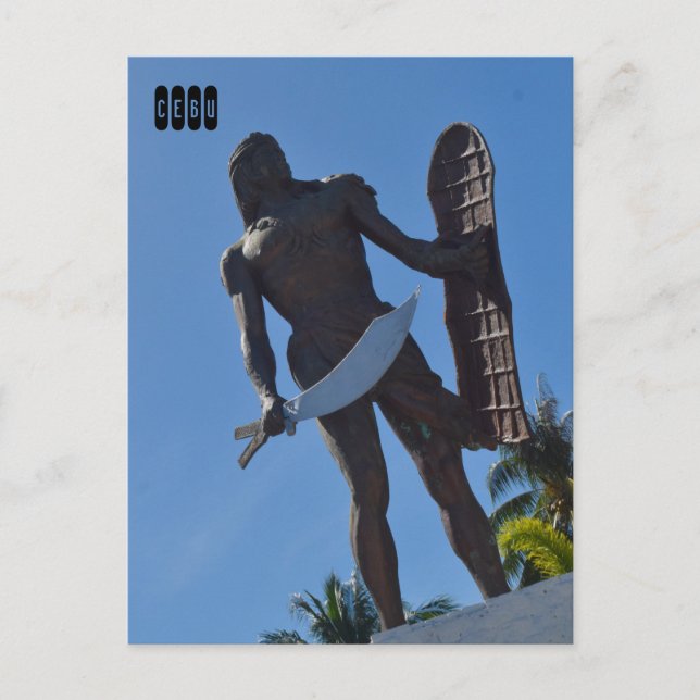 Postal Cebú en Filipinas (Anverso)