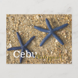 Postal Cebu Philippines Blue Starfish