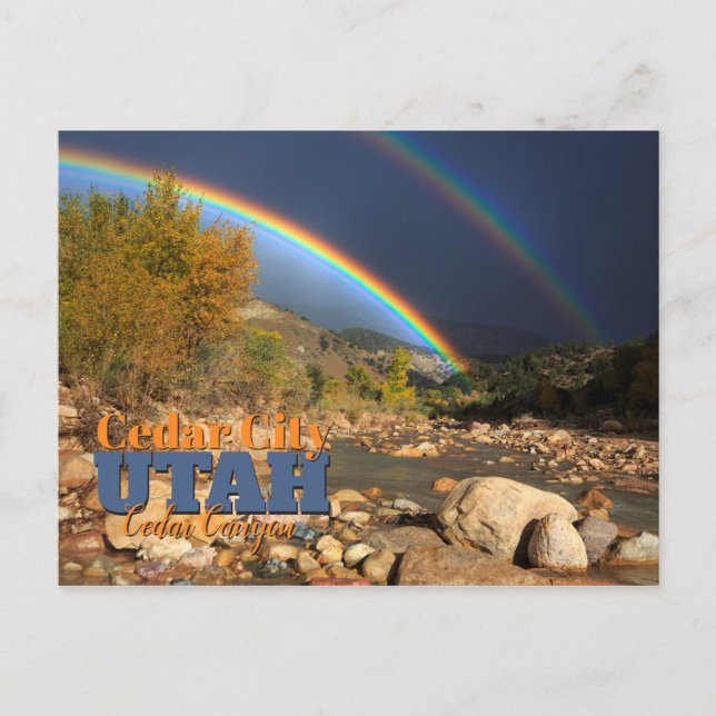 Postal Cedar City Utah (Anverso)