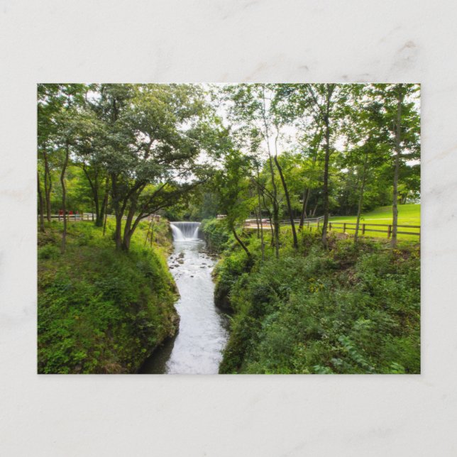 Postal Cedar Cliff Falls, Cedarville, Ohio (Anverso)