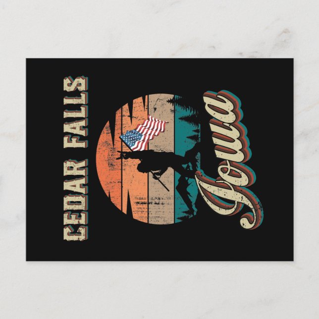 Postal Cedar Falls Iowa (Anverso)