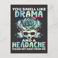 Cefalea de Drama sarcástico Flor Calavera Ruda Cit