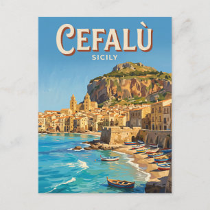Postal Cefalù Italia