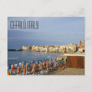 Postal Cefalú Italia Postcard