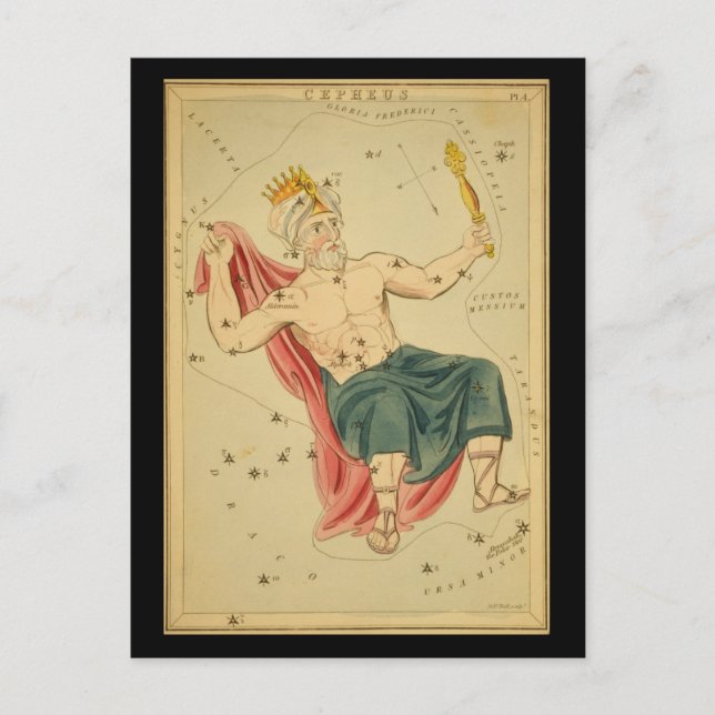 Postal Cefheus (Anverso)