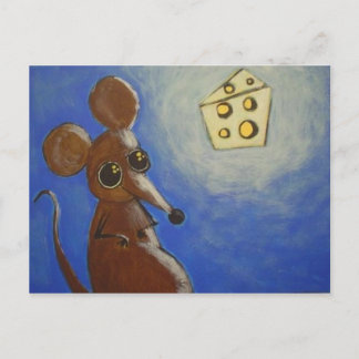 Postal cegado por él