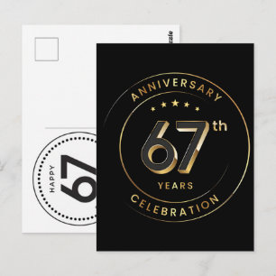 Postal Celebra 67 Años: Cumpleaños de Abuelo Abuela 2026