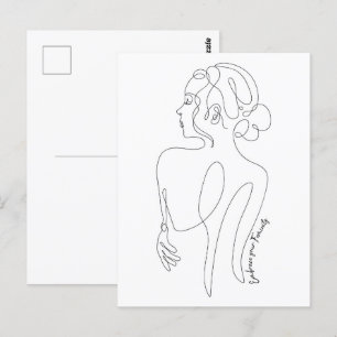 Postal Celebra a la mujer en ti - Abraza tu feminidad.
